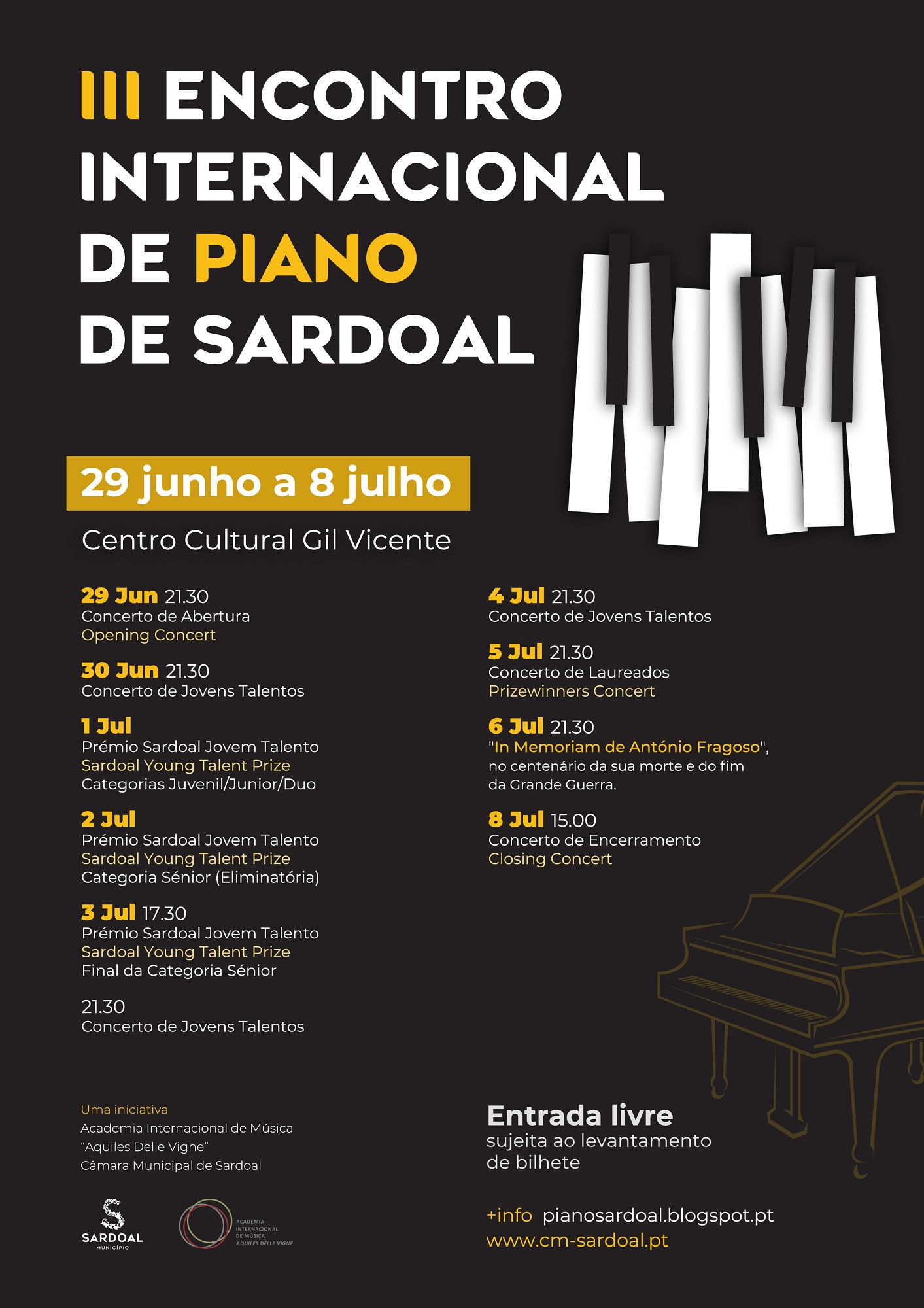 Cartaz IIIencontro piano