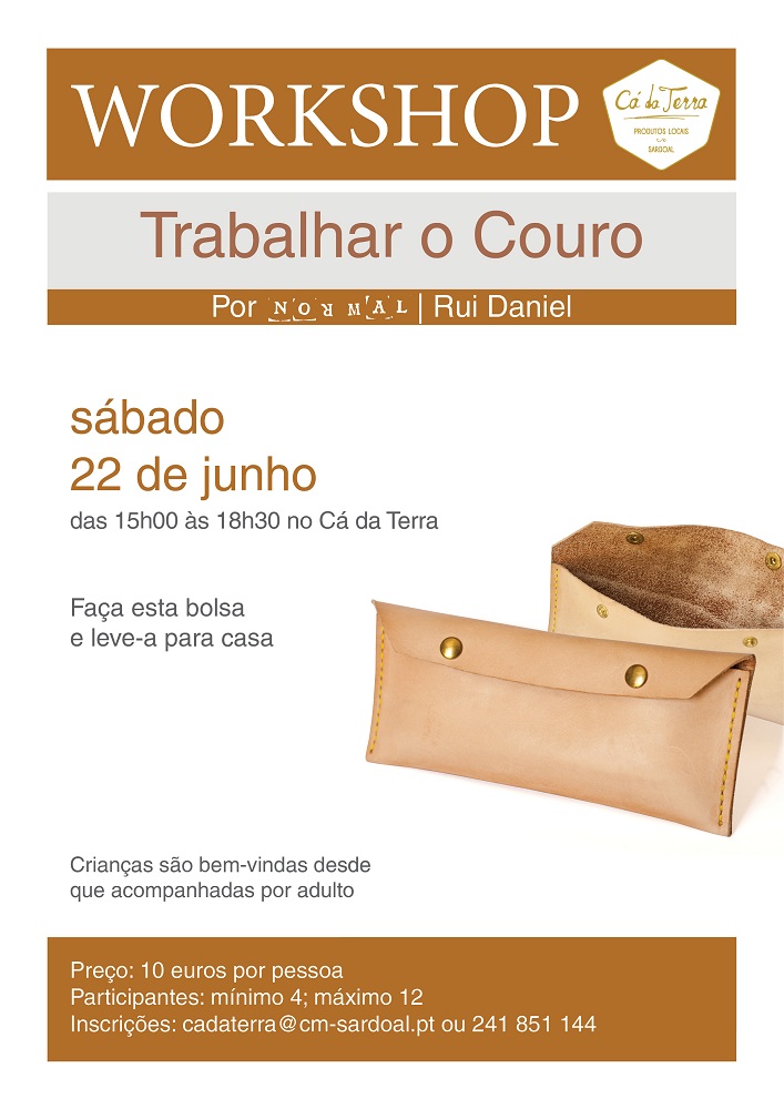 workshop trabalhar couro 2019