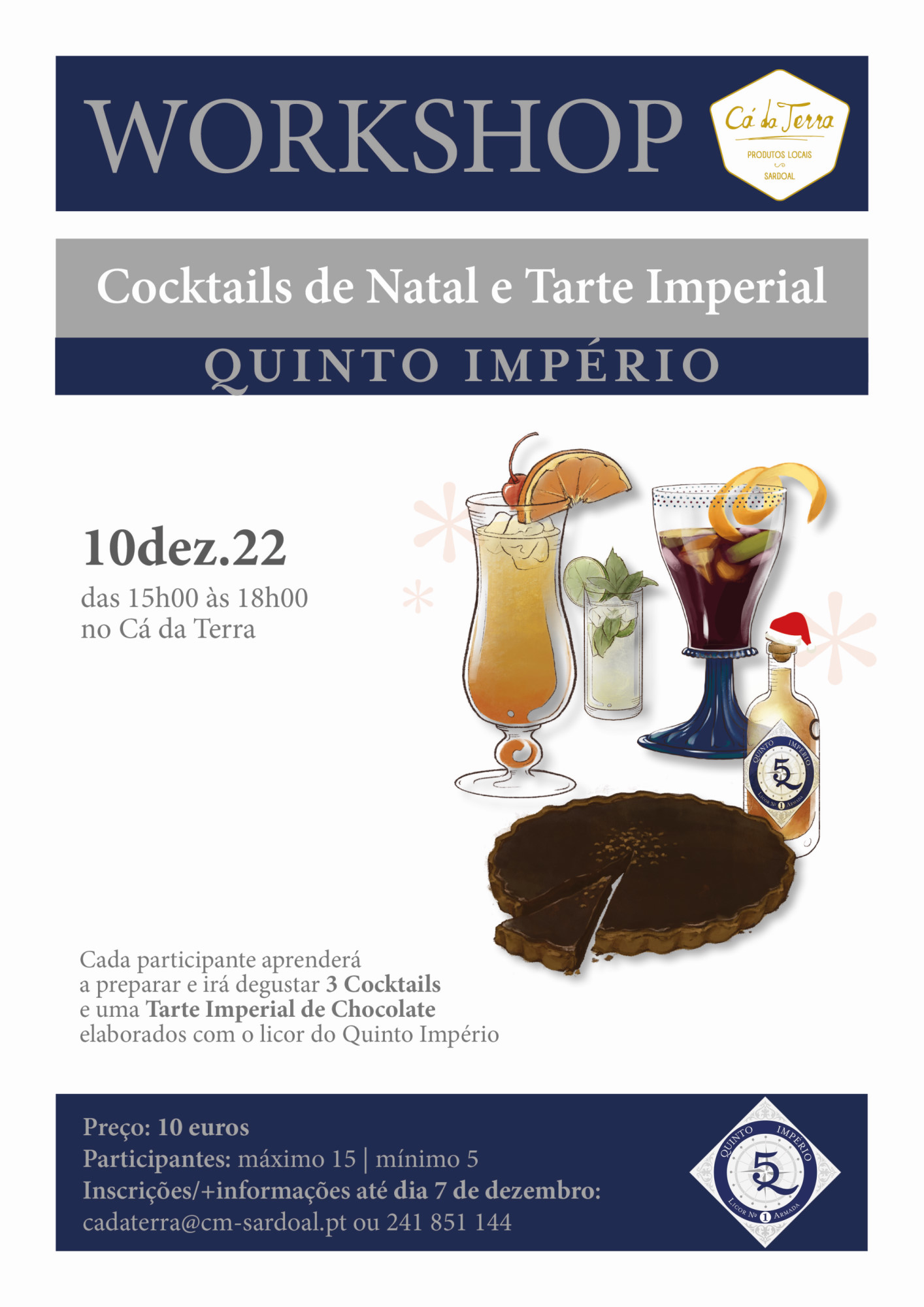 workshop cocktails tarte imperial