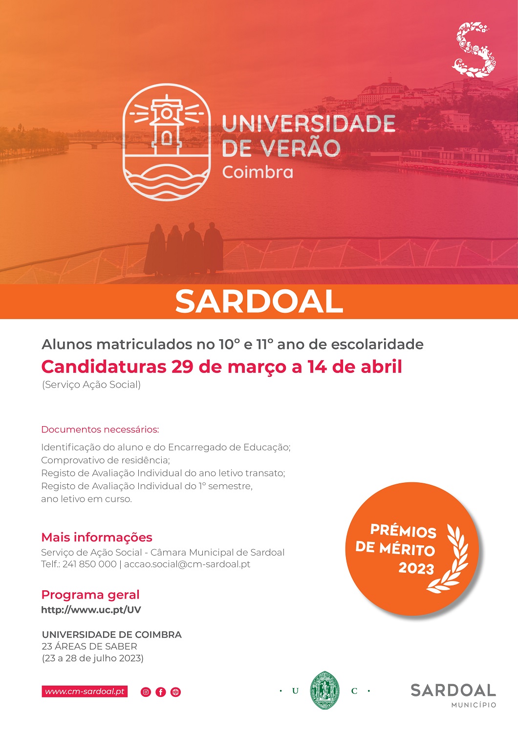 cartaz premios merito 2023