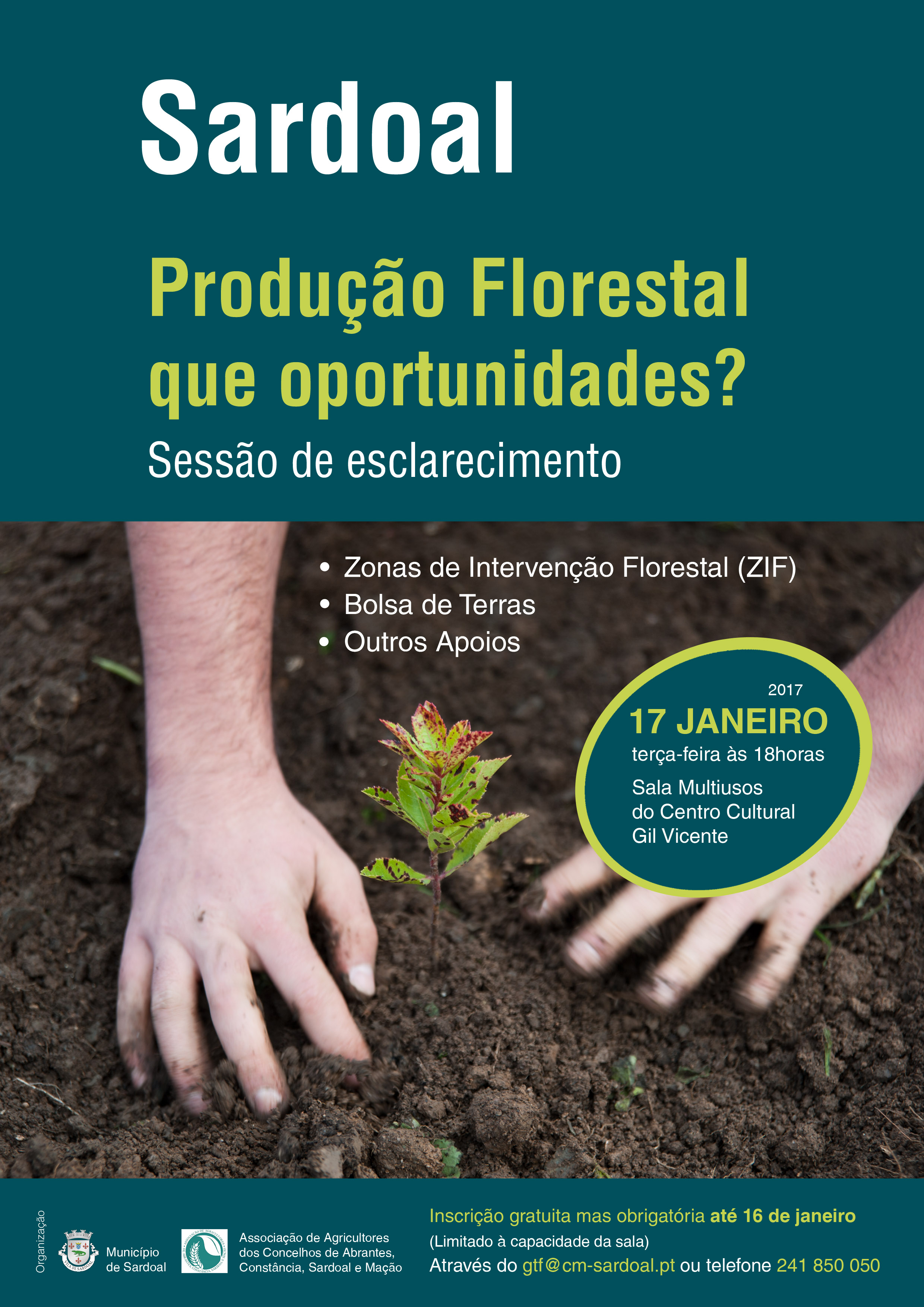 cartaz producao florestal