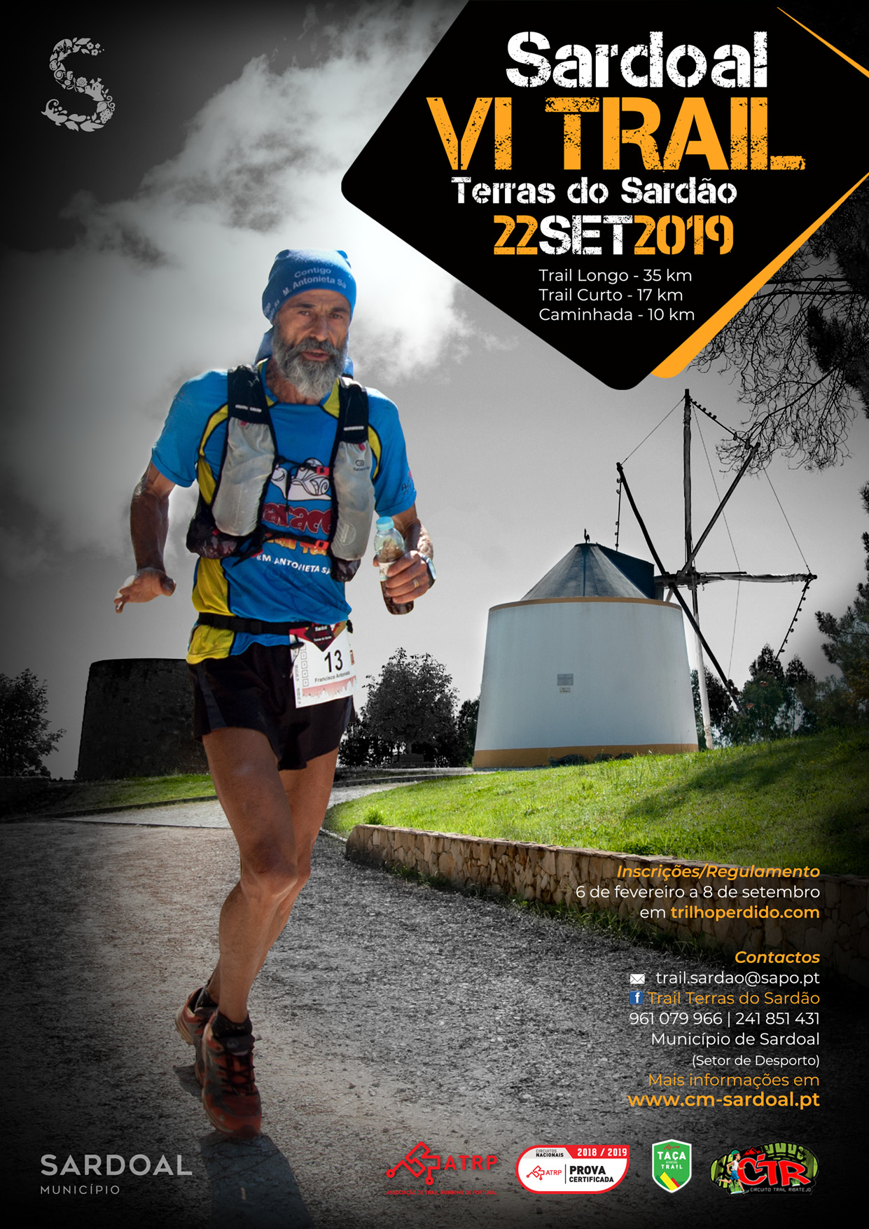 cartaz trail terras do sardao 2019 web