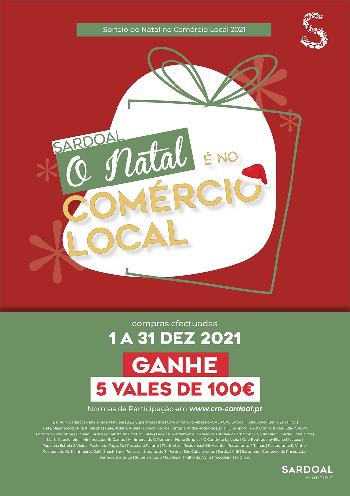cartaz sorteio comercio local 2021