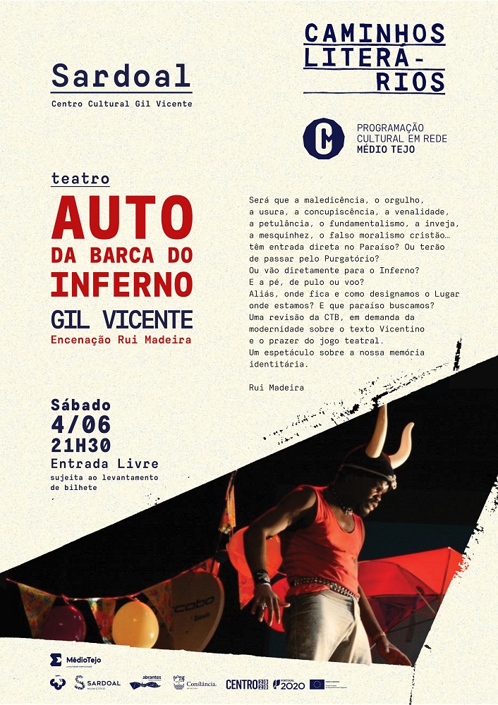 auto da barca inferno cartaz