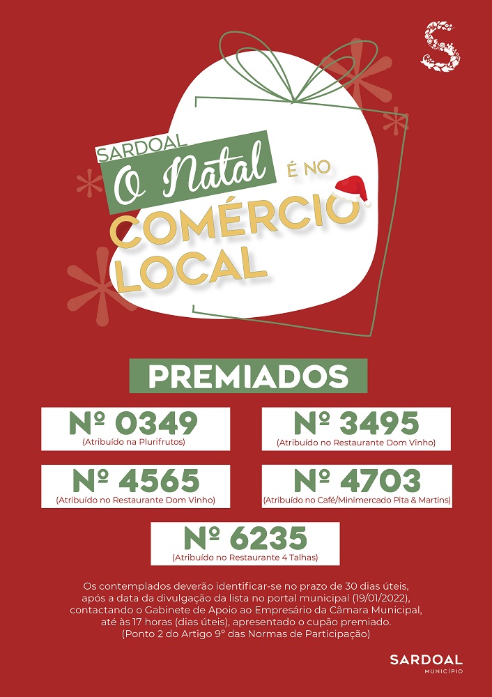 sorteio comercio local premiados final 2021