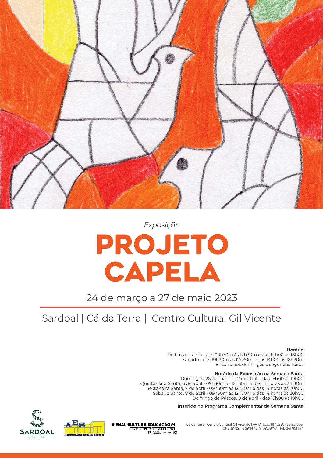 cartaz projeto capela 2023