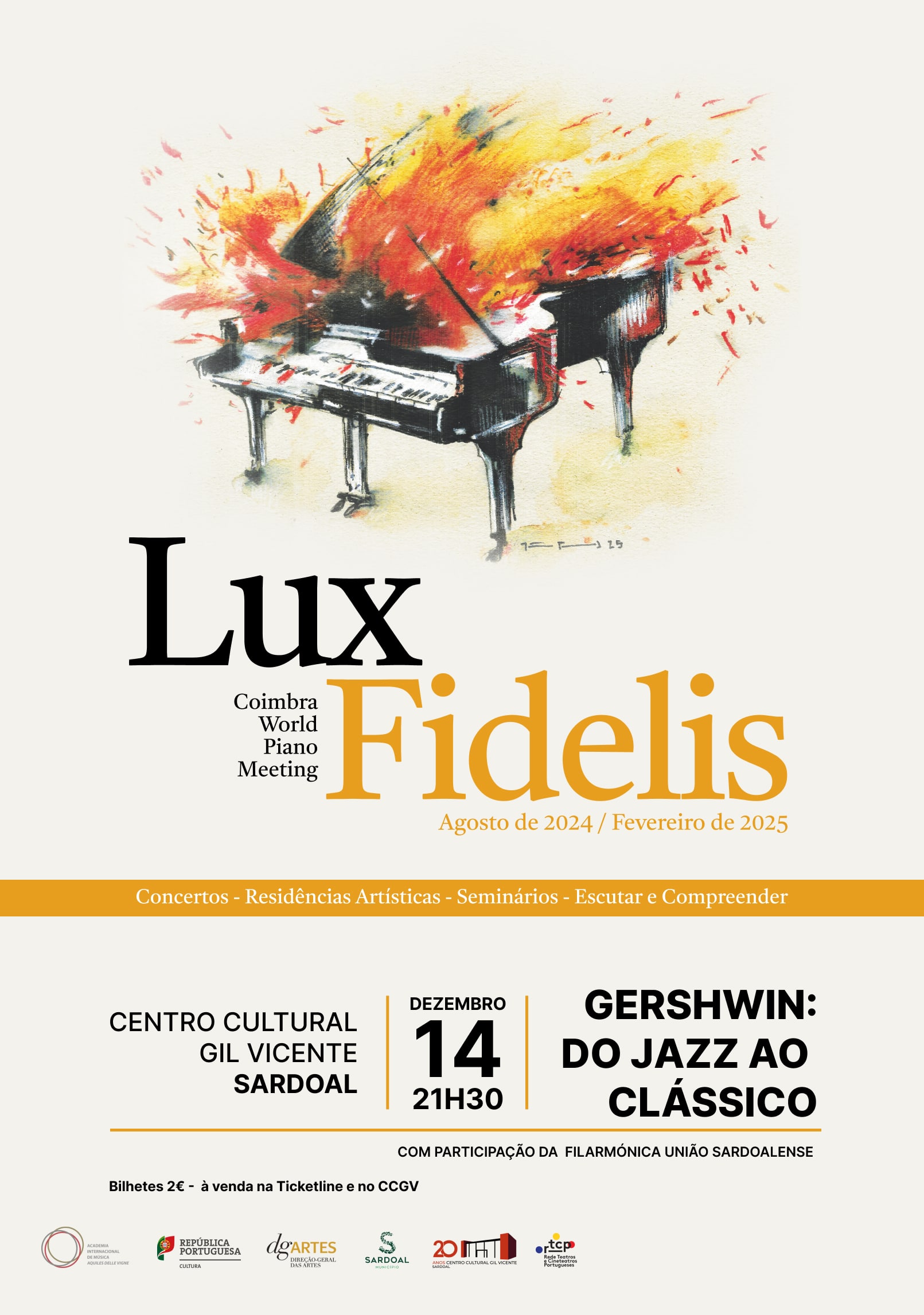Lux Fidelis - Gershwin: do Jazz ao Clássico