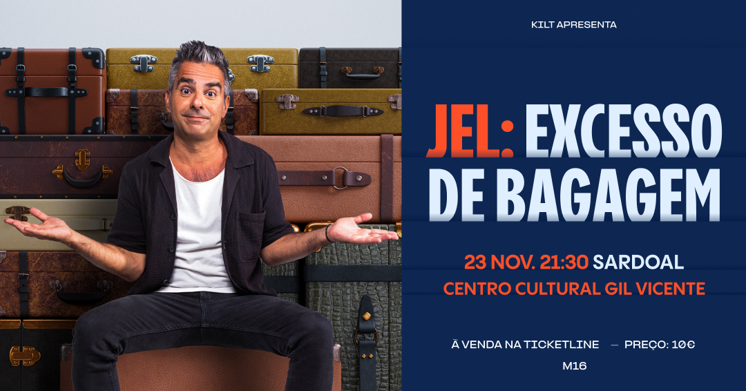 Stand-Up Comedy com JEL  no Centro Cultural 