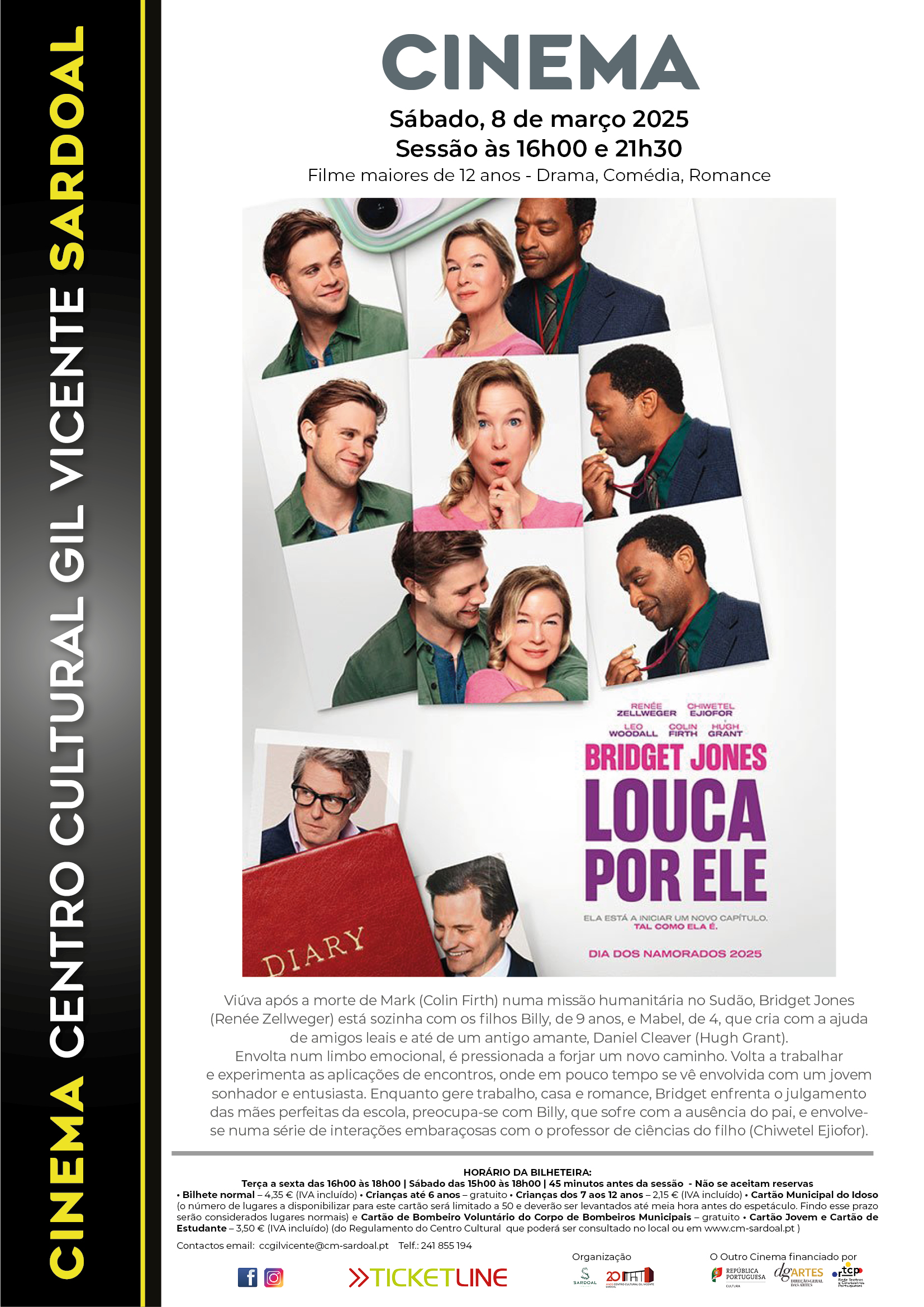 Cinema "Bridget Jones: Louca Por Ele"