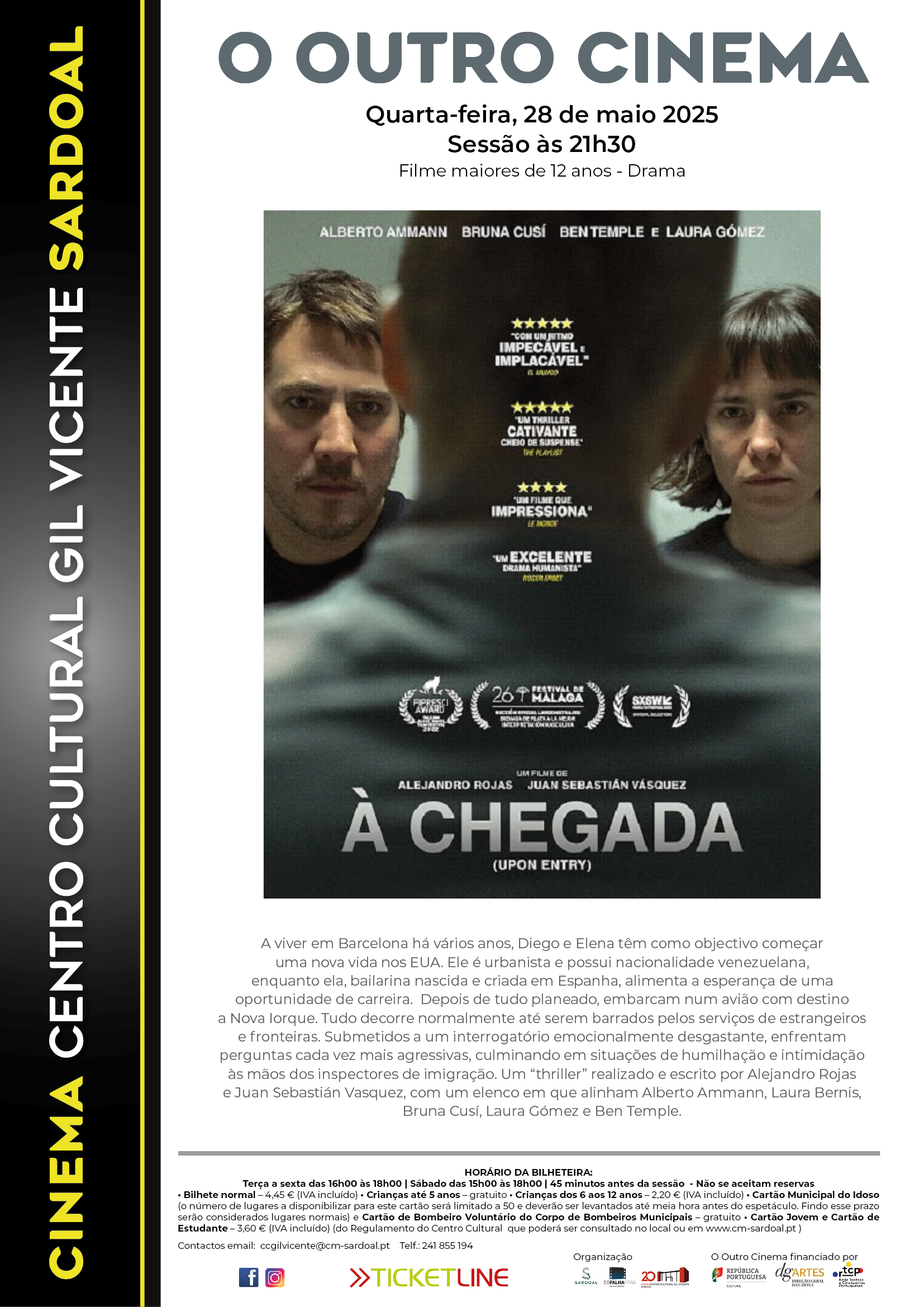 Cinema – À Chegada