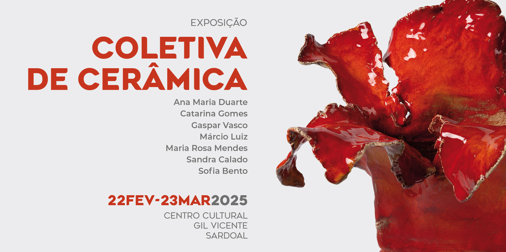 Coletiva de Cerâmica no Centro Cultural