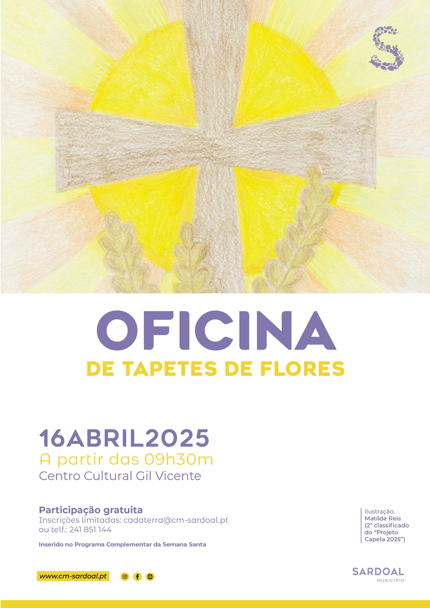 Oficina de Tapete de Flores