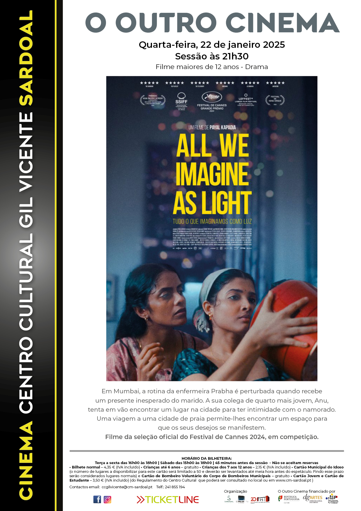 Cinema - Tudo O Que Imaginamos Como Luz