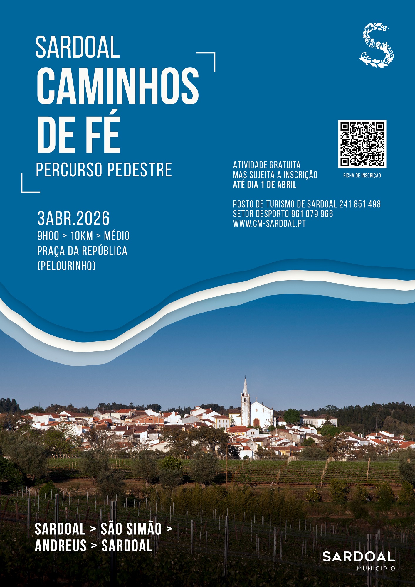 Passeio Pedestre “Caminhos da Fé”