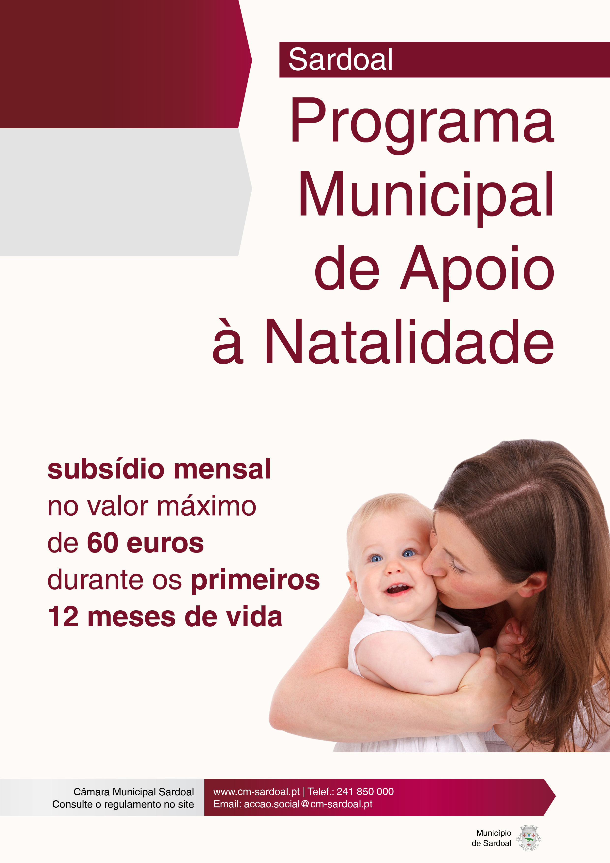 Cartaz Apoio Natalidade