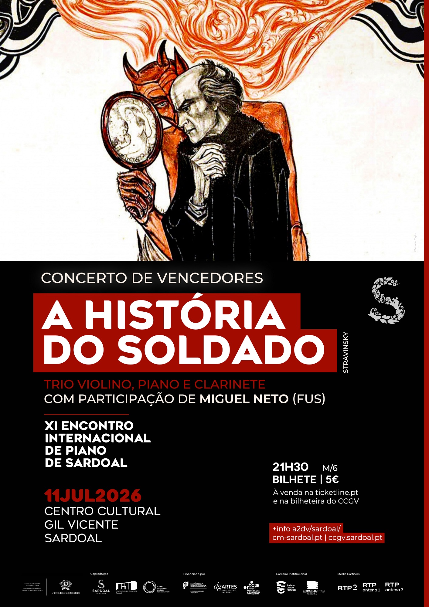 Concerto de Vencedores “A História do Soldado”, Stravinsky