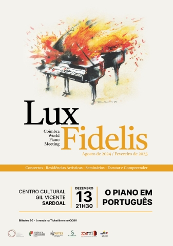 Lux Fidelis - “O Piano em Português” 
