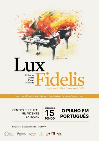 Lux Fidelis - “O Piano em Português” 