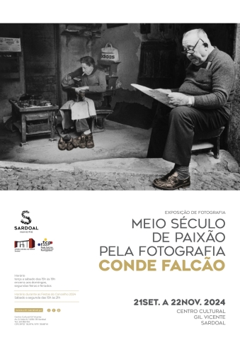 Exposição “Meio Século de Paixão pela Fotografia” de Conde Falcão