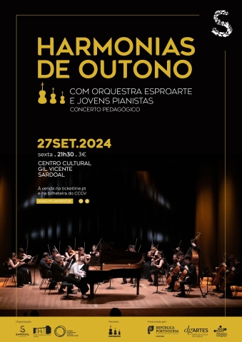 Orquestra Esproarte e jovens pianistas