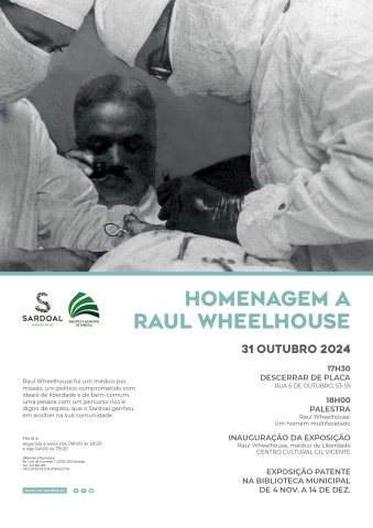 Exposição “Raul Wheelhouse: médico de Liberdade”