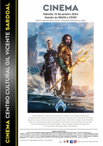 Cinema - Aquaman e o Reino Perdido