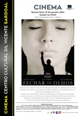 Cinema – Fechar os Olhos