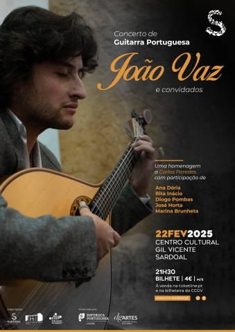 Concerto - João Vaz e convidados homenageiam Carlos Paredes