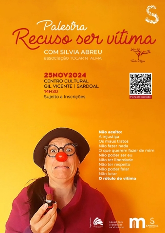 Palestra “Recuso ser Vítima”
