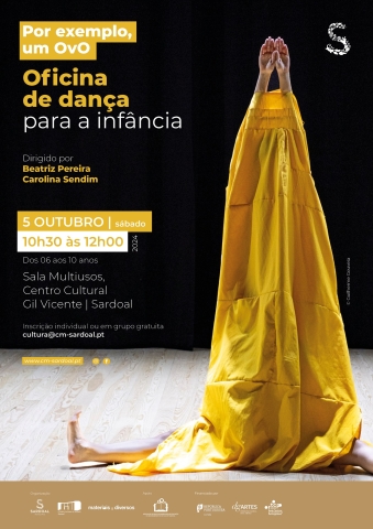Oficina de dança para a infância “POR EXEMPLO UM 0v0”