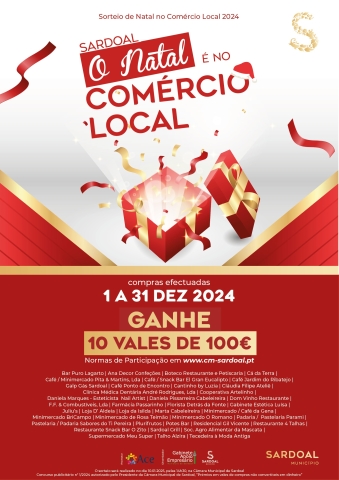 Sorteio “Natal é no Comércio Local”