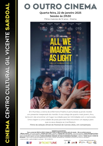 Cinema - Tudo O Que Imaginamos Como Luz
