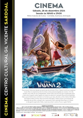 Cinema – Vaiana 2